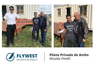 Nicolás Finelli Piloto Privado de Avión